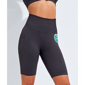Women’s Ribbed Seamless '3D Fit' Cycle Shorts Thumbnail